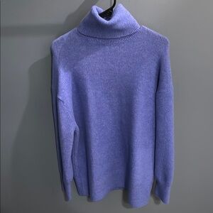 Zara Soft Purple Knit Sweater